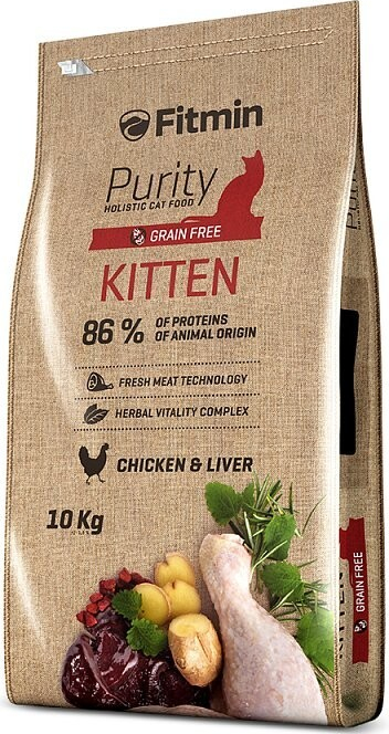 Fitmin Purity Kitten krmivo pro koťata 7 x 1,5 kg