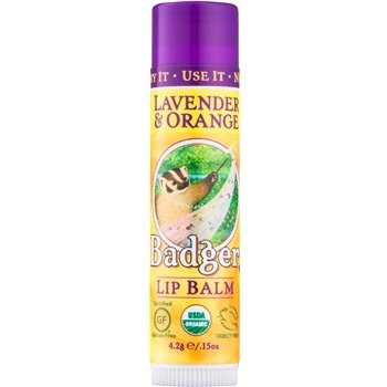 Badger Balzam na pery Lavender & Orange 4,20 g