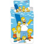 Jerry Fabrics Povlečení Simpsons Family clouds 02 140x200 70x90 – Zboží Mobilmania