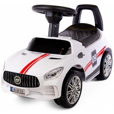 Mamido Dětské odrážedlo MT269 se zvukovými efekty bílé – Hledejceny.cz