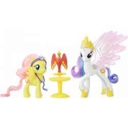 Hasbro My Little Pony Set 2 poníků s doplňky Princess Celestia a Fluttershy  figurka - Nejlepší Ceny.cz
