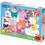 Dino Peppa pig: veselé odpoledne 3 x 55 dílků – Zboží Dáma