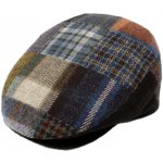 Fiebig Headwear since 1903 Patchworková zimní bekovka hnědá 80 % vlna – Hledejceny.cz