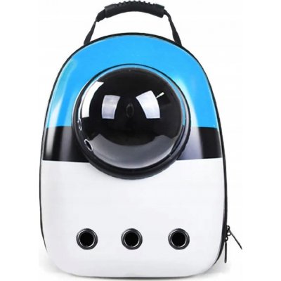 Purlov Batoh pro přepravu zvířat polyester průhledný plexisklo 41 x 35 x 24 cm – Zboží Dáma