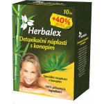 Herbalex Detoxikační náplast s konopím 10 ks – Zbozi.Blesk.cz