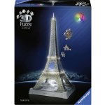 Ravensburger 3D Puzzle Iconics Eiffelova věž LED 243 ks – Zboží Mobilmania