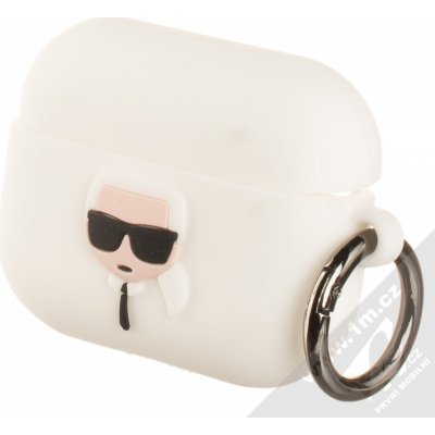 Karl Lagerfeld AirPods Pro cover Silicone Ikonik KLACAPSILGLWH – Hledejceny.cz