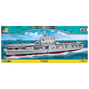 Cobi 4815 Americká letecká loď USS Enterprise CV-6, 1: 300, 2510 k