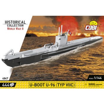 COBI 4847 World War II Německá ponorka U Boot U 96 typ VIIC