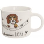 ORION Hrnek NEKONEČNÁ LÁSKA pes 100 ml – Sleviste.cz