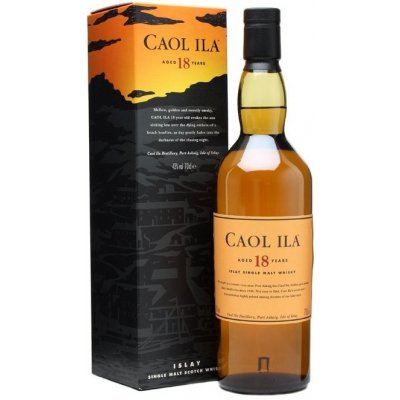 Caol Ila Aged 18y 43% 0,7 l (holá láhev)