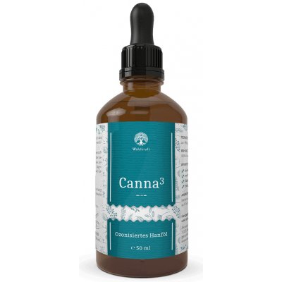 Waldkraft Canna3 Ozónovaný konopný olej 50 ml – Hledejceny.cz