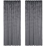 LOOKS by Wolfgang Joop Závěs, 135 x 245 cm, 2 kusy (tmavě šedá) – Zboží Dáma