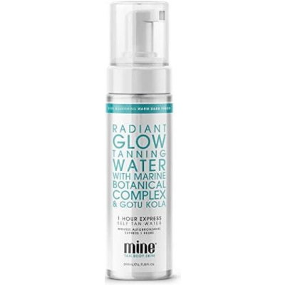 Minetan Samoopalovací pěna pro přirozené opálení Radiant Glow 200 ml