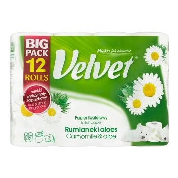 Velvet Camomile & aloe 12 ks