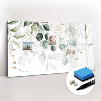 coloray Magnetická Nástěnná Tabule 120 x 60 cm Závěsné rostliny – Zboží Mobilmania
