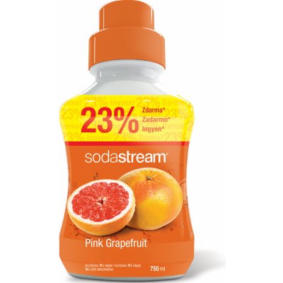 SodaStream Pink grapefruit 0,75 l – Zboží Mobilmania
