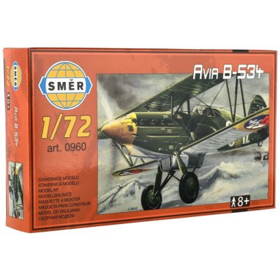Směr Model Avia B-534 plast 13 05x11 25cm v krabici 25x14 5x5cm – Zboží Dáma