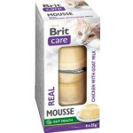 Brit Care Cat Mousse Real Chicken with Goat Milk 6 x 25 g – Hledejceny.cz