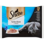 Sheba Selection rybí šťavnatý výběr 4 x 85 g – Zboží Mobilmania