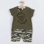 Kojenecký letní overal New Baby Army boy – Sleviste.cz
