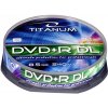 Titanum DVD+R DL 8,5GB 8x, cakebox, 10ks (1249 - 5905784765266)