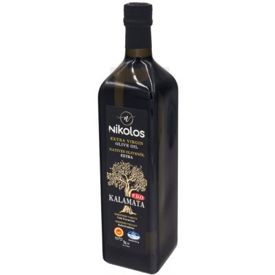 Nikolos Kalamata olivový olej Extra panenský 1 l – Zboží Dáma