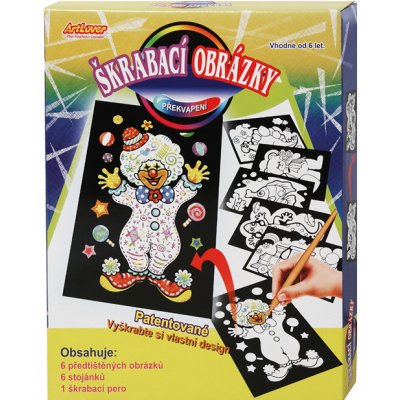 Artlover škrabací obrázky překvapení – Sleviste.cz