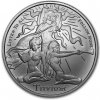 Silver Shield Mince Trivium dívky 1 oz