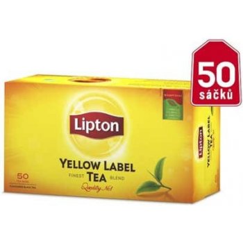 Lipton Yellow Label černý čaj 50 x 2 g