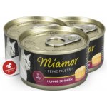 Miamor Feine Filets kuře & šunka 100 g – Zboží Mobilmania