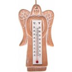 Keramický teploměr anděl Suzane, hnědá, v. 18 cm – Hledejceny.cz