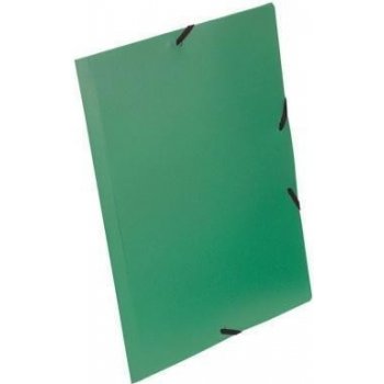 Viquel Desky s gumičkou Standard, zelená, PP, 15 mm, A4, VIQUEL 24836