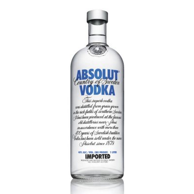 Absolut 1 l (holá láhev) – Zboží Mobilmania