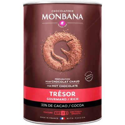 Monbana Horká čokoláda, Trésor de Chocolat 1 kg