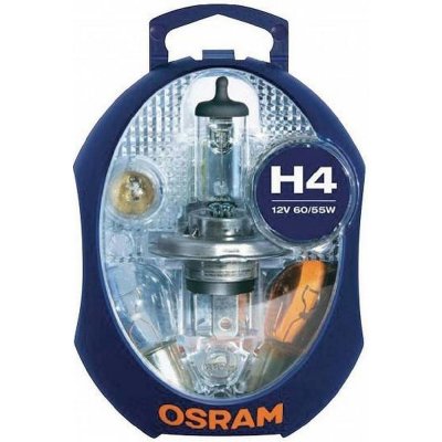 Osram Sada autožárovek minibox H4 P43t 12V 55W /60W halogen – Zboží Mobilmania