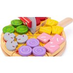 Bigjigs Toys krájecí dřevěná pizza – Zboží Dáma