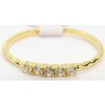 Klenoty Budín Dámský zlatý levný prsten se zirkony HK1186 – Zboží Dáma Klenoty Budín Dámský zlatý levný prsten se zirkony HK1186 – Zboží Dáma