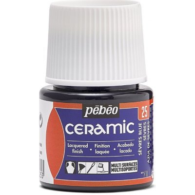 Pébéo Barva na keramiku Ceramic 45 ml 25 Sevres Blue – Sleviste.cz