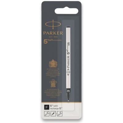 Parker 1502/0550252 Náplň 5TH černá 0,5 mm – Zboží Živě