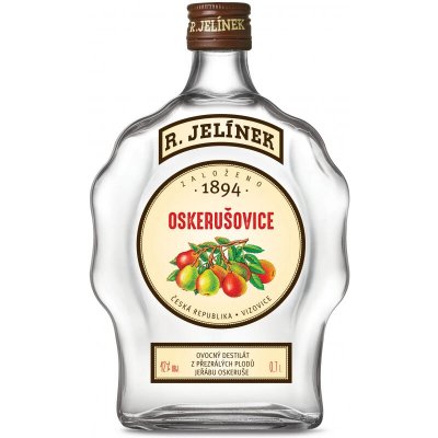 Rudolf Jelínek Oskerušovice budík 42% 0,7 l (holá láhev) – Sleviste.cz