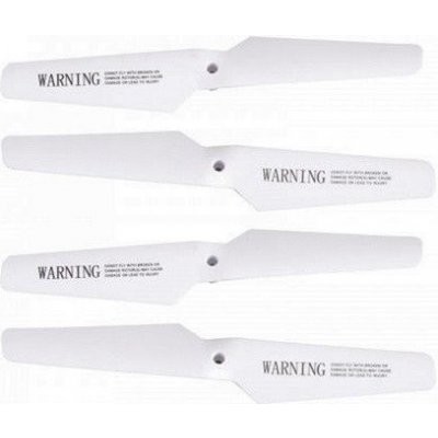 SYMA Vrtule bílé X5-02W – Zboží Živě