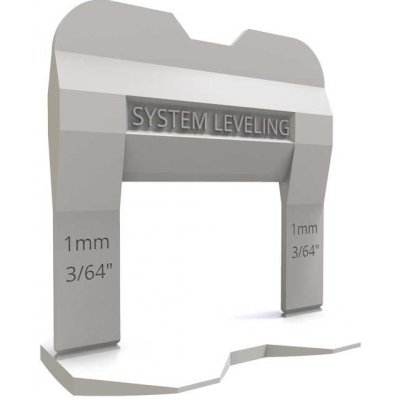 System Leveling SL1131 nivelační spony 1mm (2000ks) – Zboží Mobilmania