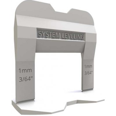 System Leveling SL1131 nivelační spony 1mm (2000ks) – Zbozi.Blesk.cz