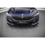 Maxton Design spoiler pod přední nárazník ver.3 pro BMW řada 8 Gran Coupe/G16, černý lesklý plast ABS