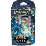 Disney Lorcana TCG Whispers in the Well: Starter Deck Sapphire & Steel – Zboží Mobilmania