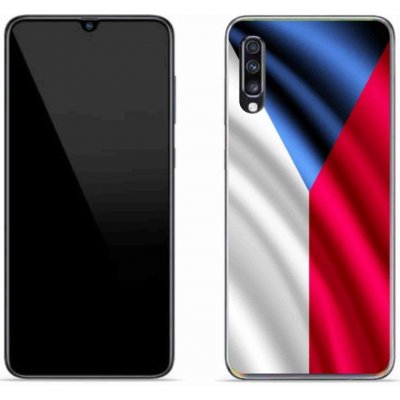 Pouzdro mmCase Gelové Samsung Galaxy A70 - česká vlajka – Zboží Mobilmania