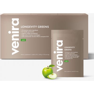 VENIRA Longevity Greens jablko 30 sáčků 204 g – Hledejceny.cz
