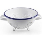 Smaltovaný cedník s modrým okrajem - Ibili – Zboží Mobilmania