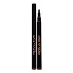 Makeup Revolution Micro Brow Pen precizní tužka na obočí Medium Brown 1 ml – Hledejceny.cz